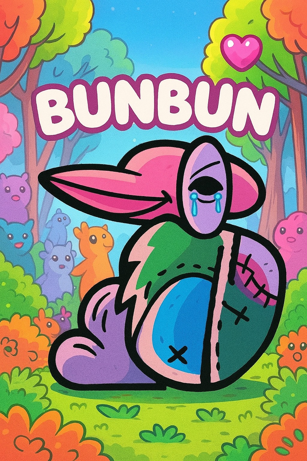 BUNBUN flying in