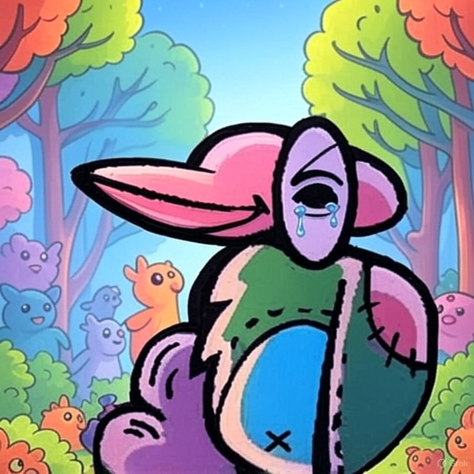 BUNBUN mischievous in forest